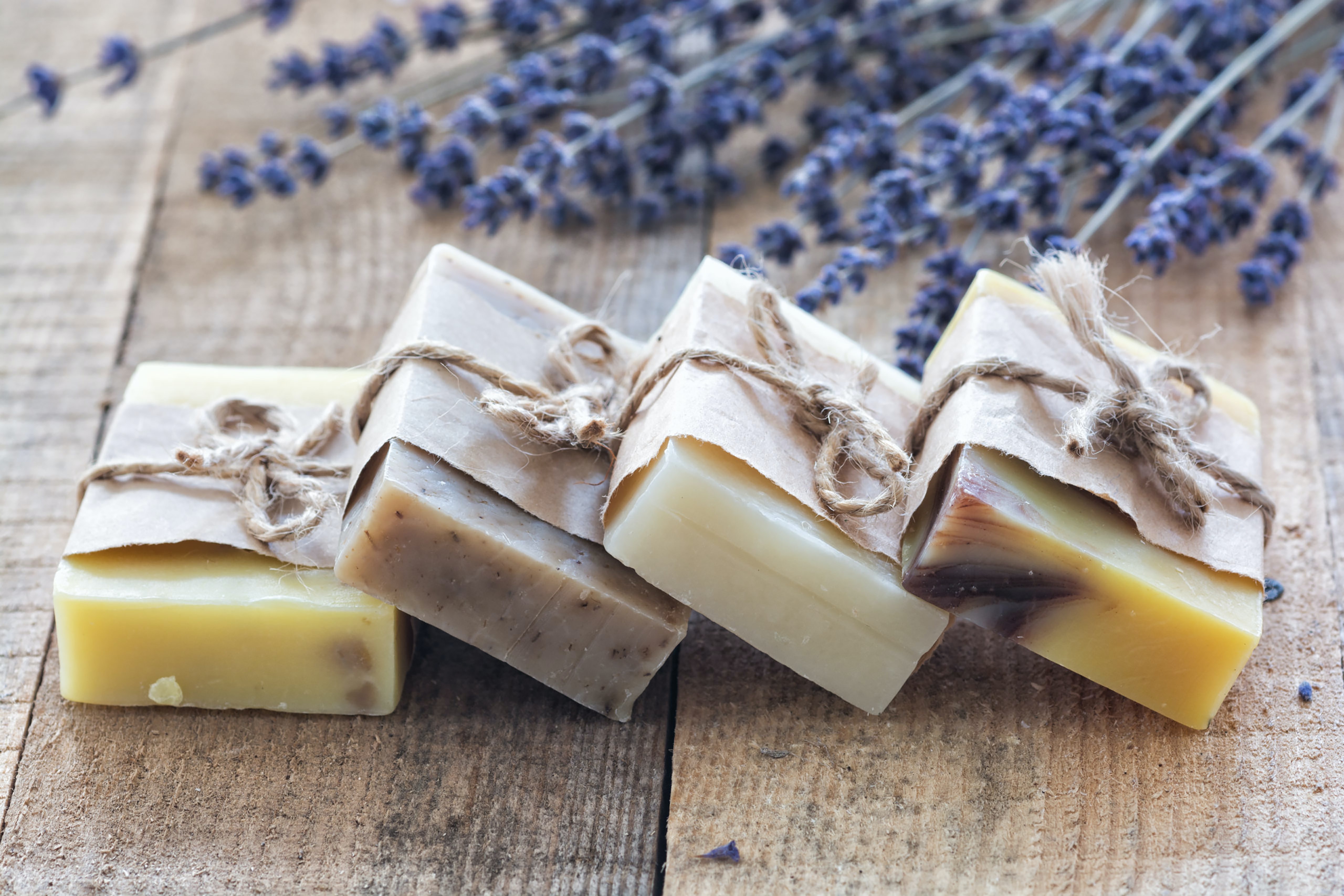 homemade soap bars